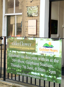 Ridley & Hall's Elderflower project supports The 50+ Show